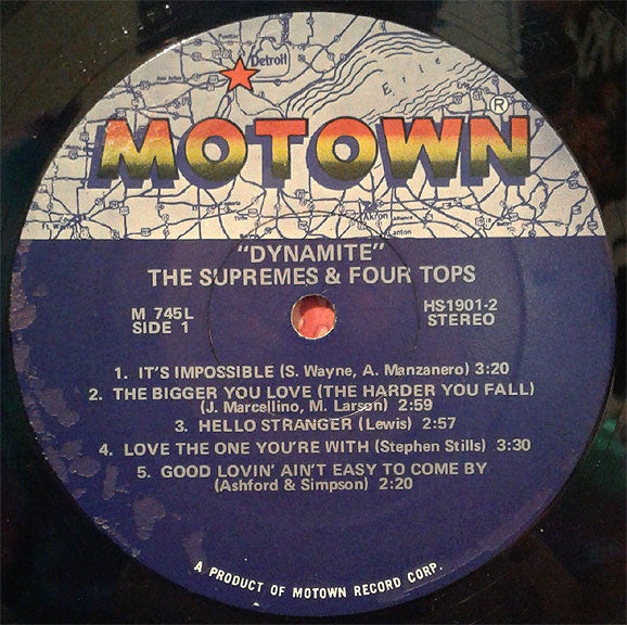 The Supremes & The Four Tops* : Dynamite (LP, Album)