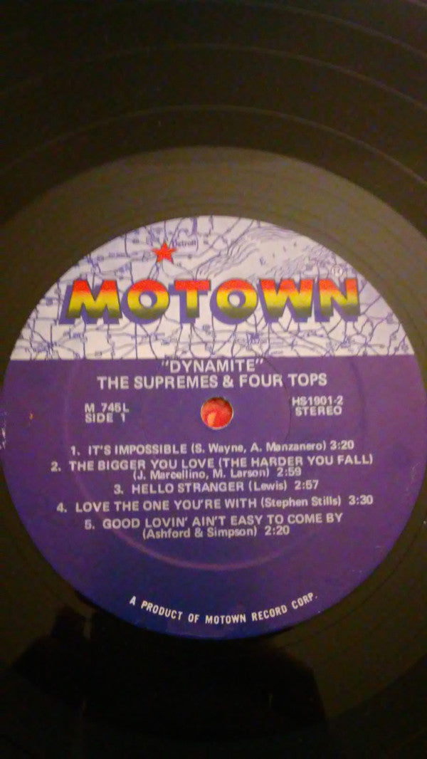 The Supremes & The Four Tops* : Dynamite (LP, Album)