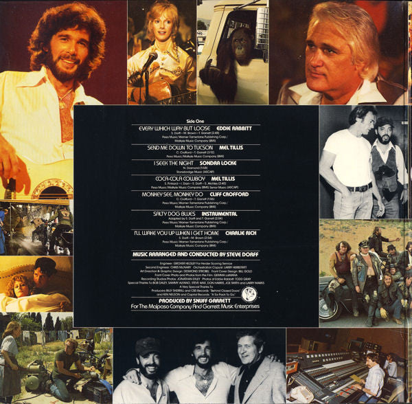 Various : The Soundtrack Music From Clint Eastwood's Every Which Way But Loose (LP, Comp, RE, Gat)