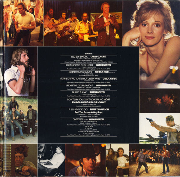 Various : The Soundtrack Music From Clint Eastwood's Every Which Way But Loose (LP, Comp, RE, Gat)