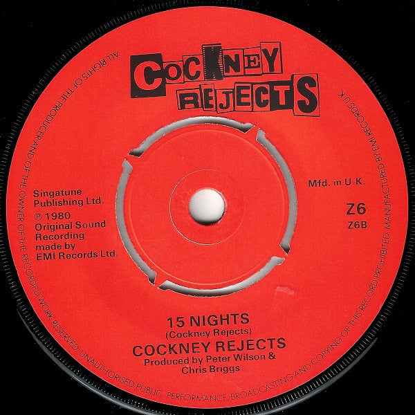 Cockney Rejects : We Can Do Anything (7", Single)
