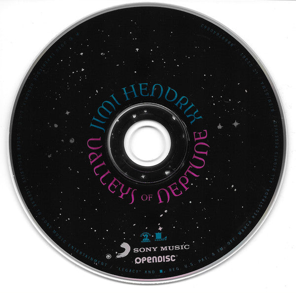 Jimi Hendrix : Valleys Of Neptune (CD, Album, Dig)