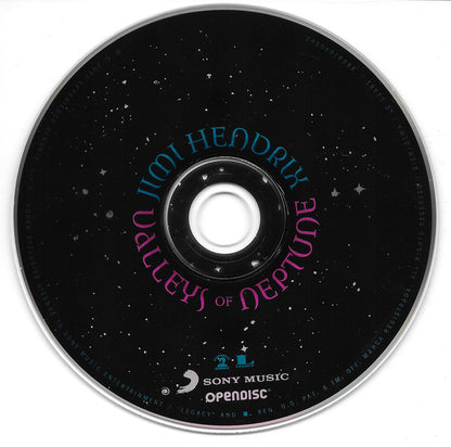 Jimi Hendrix : Valleys Of Neptune (CD, Album, Dig)