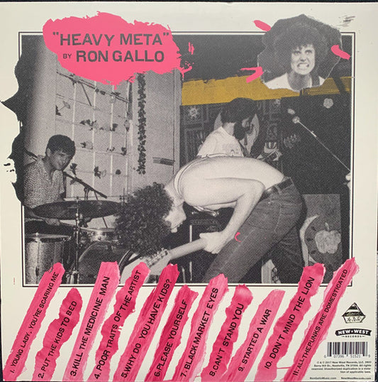 Ron Gallo : Heavy Meta (LP, Album)