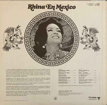 Rhina : Rhina En Mexico (LP)