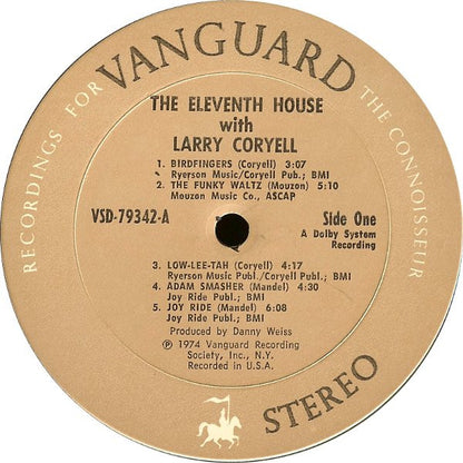 The Eleventh House With Larry Coryell : Introducing The Eleventh House (LP, Album)