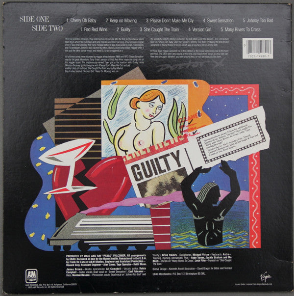 UB40 : Labour Of Love (LP, Album, RM, EMW)