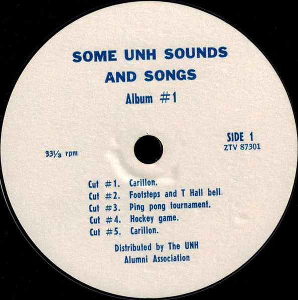 Various : Some UNH Sounds And Songs (7")