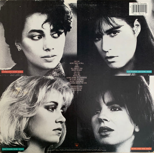 Bangles : All Over The Place (LP, Album, Pit)