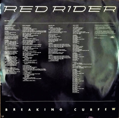 Red Rider : Breaking Curfew (LP, Album, Win)