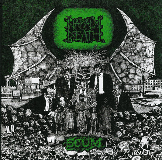 Napalm Death : Scum (CD, Album, RE)