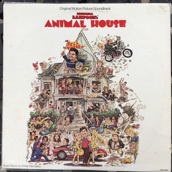 Various : National Lampoon's Animal House (Original Motion Picture Soundtrack) (LP, Comp, Glo)