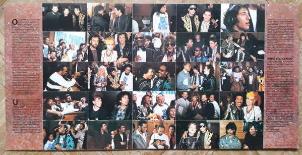 USA For Africa : We Are The World (LP, Album, Car)