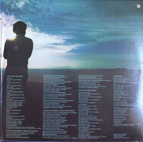 Milton Nascimento : Milton (LP, Album, Promo, Gat)