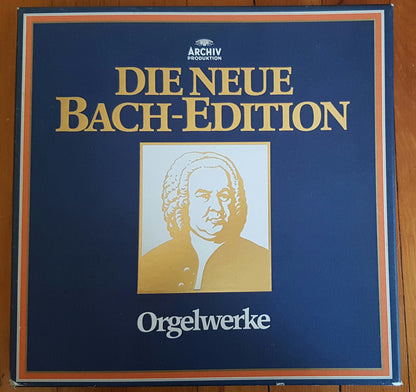 Johann Sebastian Bach : Orgelwerke (16xLP + Box, Comp, RE)