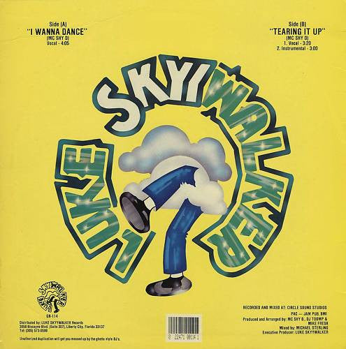 MC Shy D : I Wanna Dance (12")