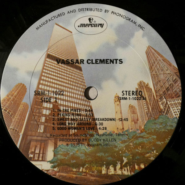 Vassar Clements : Vassar Clements (LP, Album, Pit)