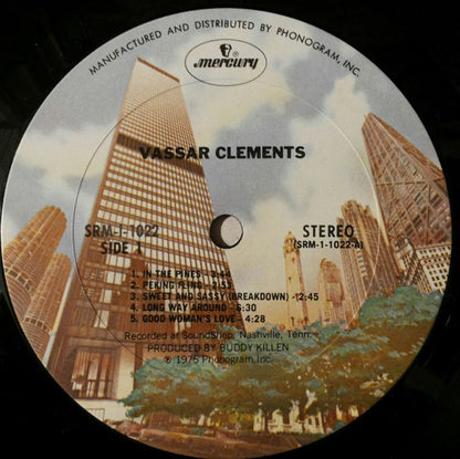 Vassar Clements : Vassar Clements (LP, Album, Pit)