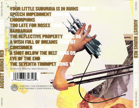 August Burns Red : Thrill Seeker (CD, Album)