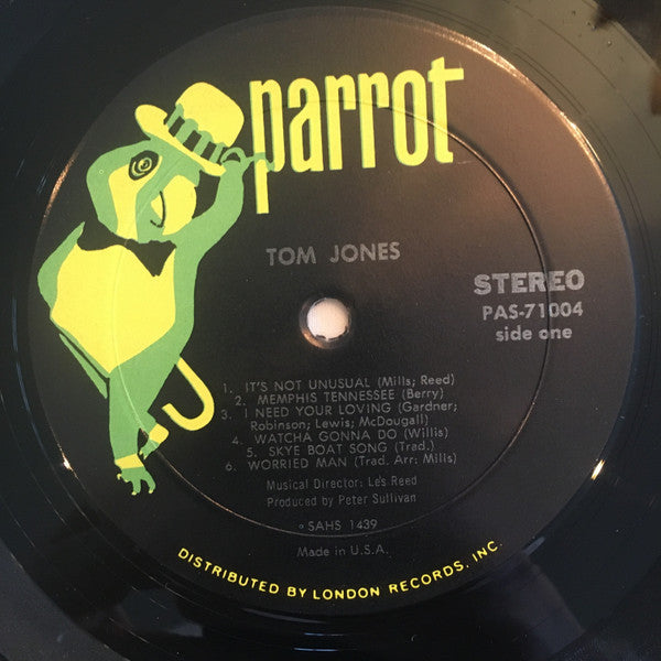 Tom Jones : It's Not Unusual (LP, Album)