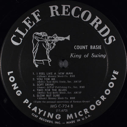 Count Basie : King Of Swing (LP, Album)