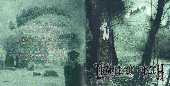 Cradle Of Filth : Dusk And Her Embrace (CD, Album, RE)