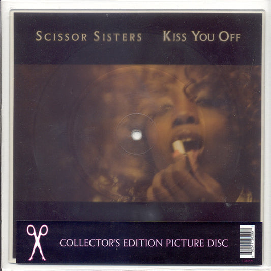 Scissor Sisters : Kiss You Off (8", Shape, S/Sided, Single, Ltd, Pic, Squ)