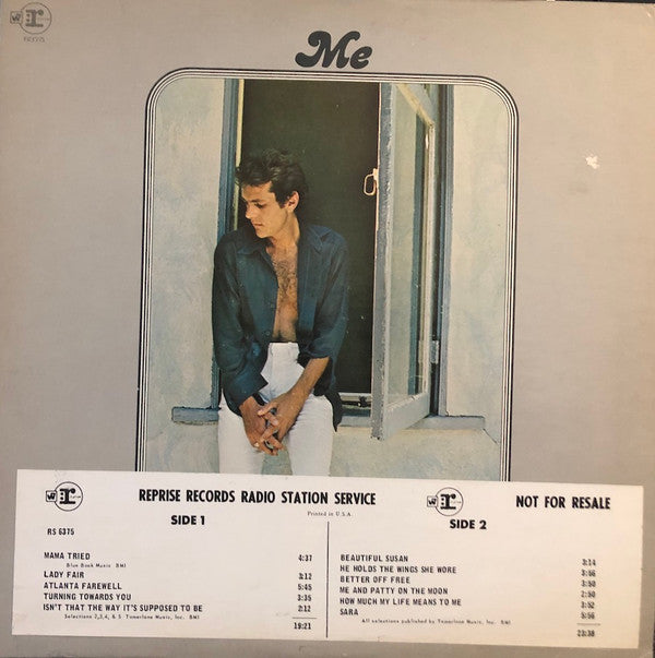S. David Cohen : Me (LP, Album, Promo)