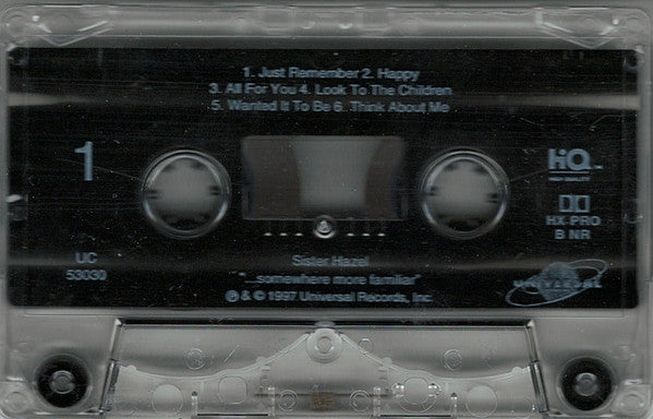 Sister Hazel : ...Somewhere More Familiar (Cass, Album, Dol)