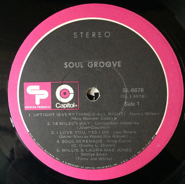Various : Soul Groove! (LP, Comp)