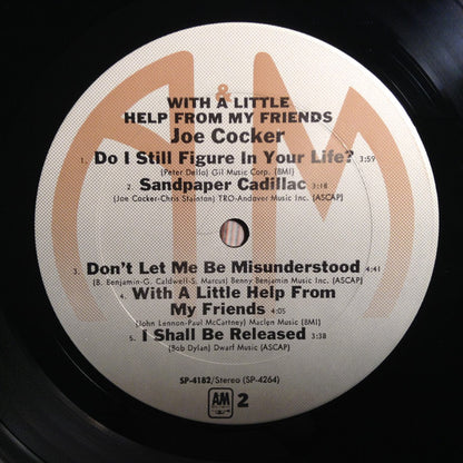 Joe Cocker : With A Little Help From My Friends (LP, Album, RE)