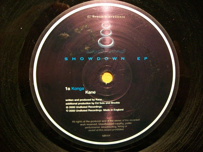 Brockie & Ed Solo / DJ Kane / Undercover Agent : Showdown E.P. (2x12", EP)