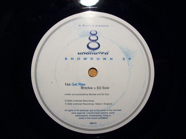Brockie & Ed Solo / DJ Kane / Undercover Agent : Showdown E.P. (2x12", EP)