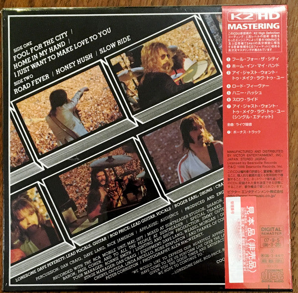 Foghat : Live (CD, Album, RE, RM)