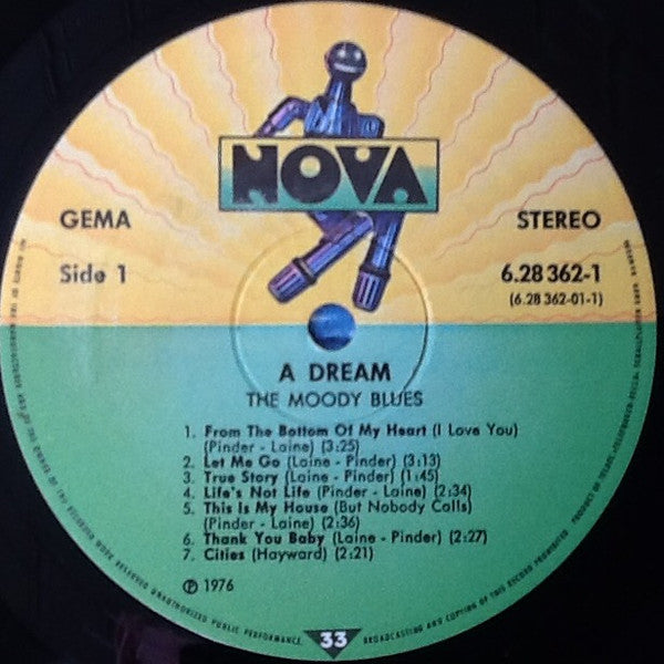 The Moody Blues : A Dream (2xLP, Comp)