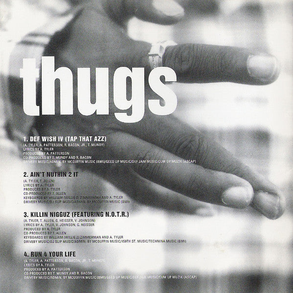 MC Eiht Featuring CMW : Death Threatz (CD, Album)