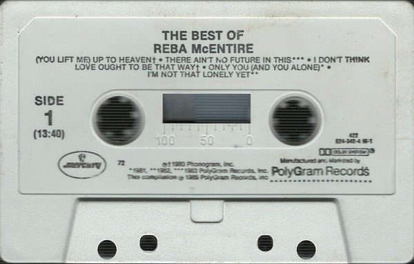 Reba McEntire : The Best Of Reba McEntire (Cass, Comp)