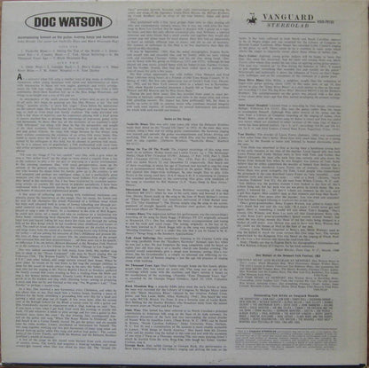Doc Watson : Doc Watson (LP, Album, RE)