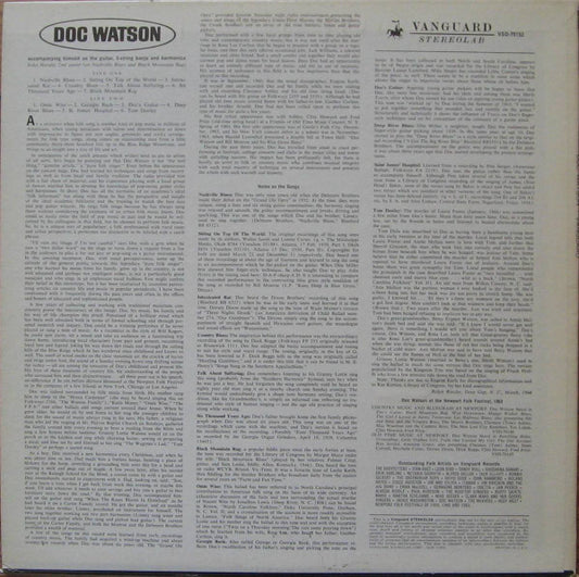 Doc Watson : Doc Watson (LP, Album, RE)