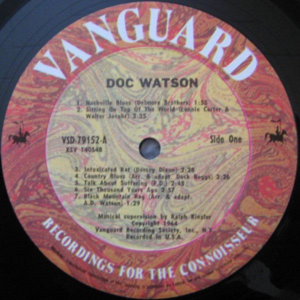 Doc Watson : Doc Watson (LP, Album, RE)