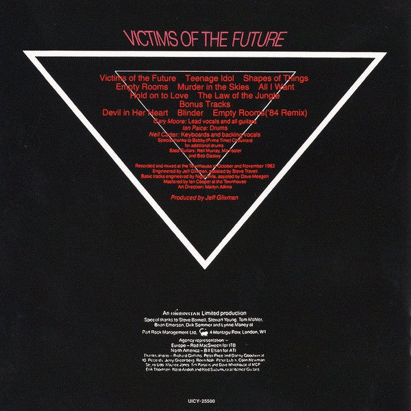 Gary Moore : Victims Of The Future (CD, Album, RE, RM, SHM)