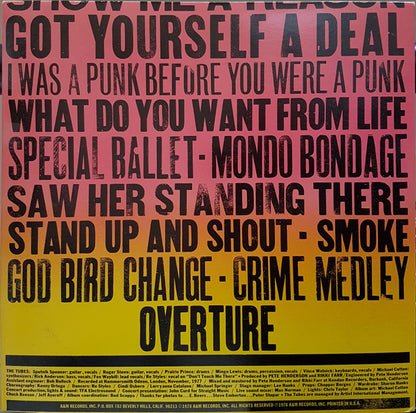 The Tubes : What Do You Want From Live (2xLP, Album, Ter)