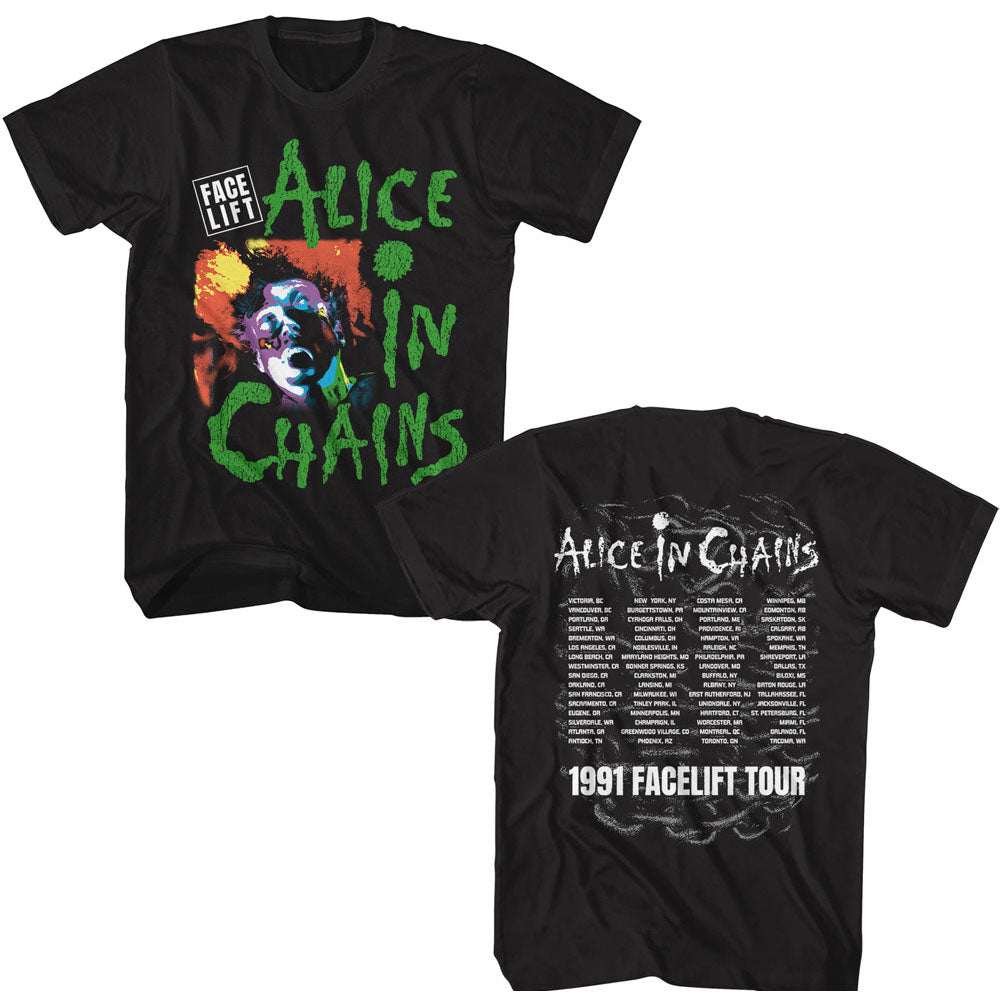 Alice in Chains Facelift Tour 91 T-Shirt t-shirt