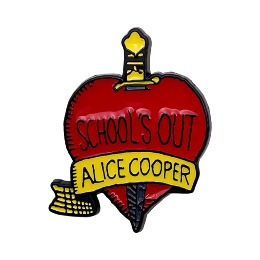 Alice Cooper - School's Out Enamel Pin