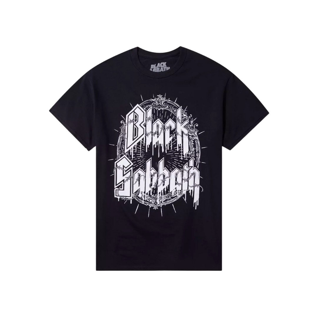 Black Sabbath Antique Frame Logo T-Shirt