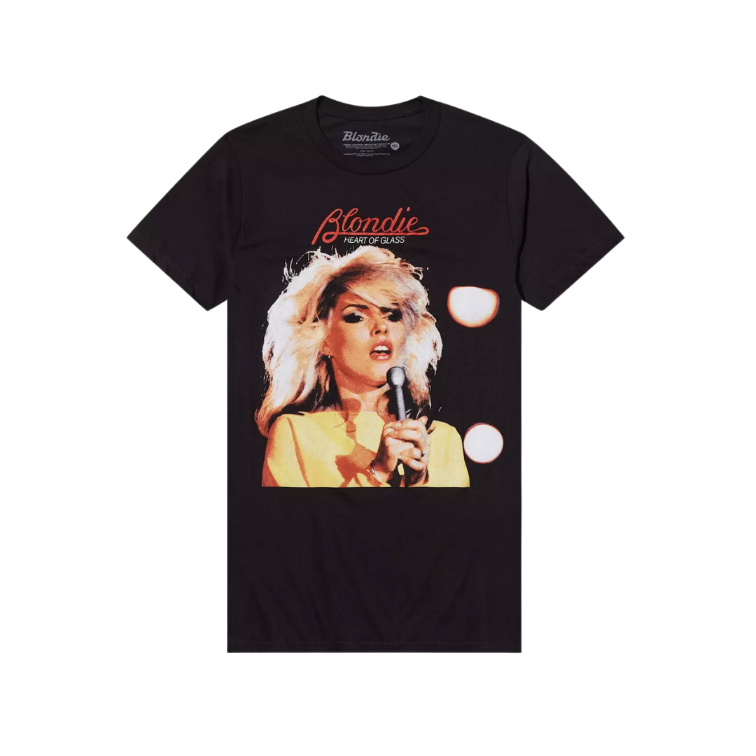 Blondie Heart Of Glass Debbie Harry Portrait T-Shirt