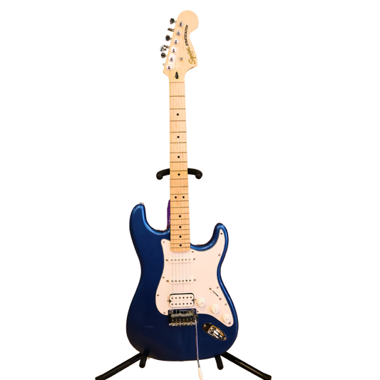 Fender Blue Squire Stratocaster Electric Guitar