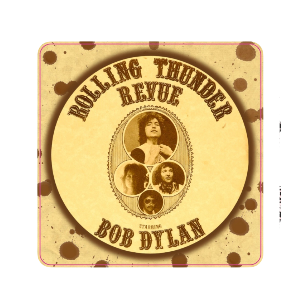 Bob Dylan Rolling Thunder Revue Sticker