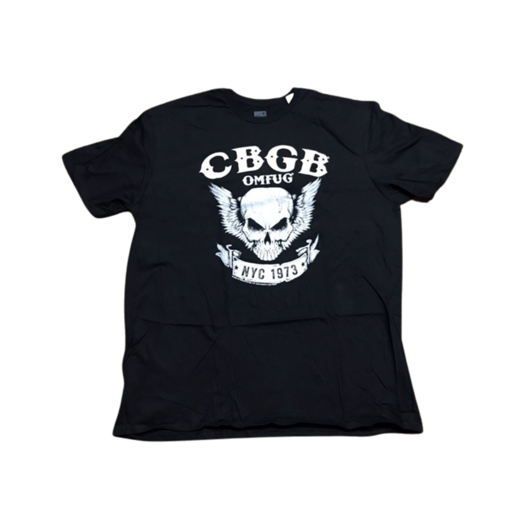 CBGB OMFUG NYC 1973 Black T-Shirt