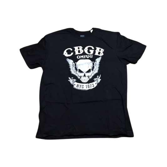 CBGB OMFUG NYC 1973 Black T-Shirt